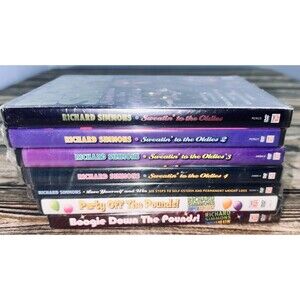 Richard Simmons Sweating to The Oldies Volumes 1-4 DVD Set New